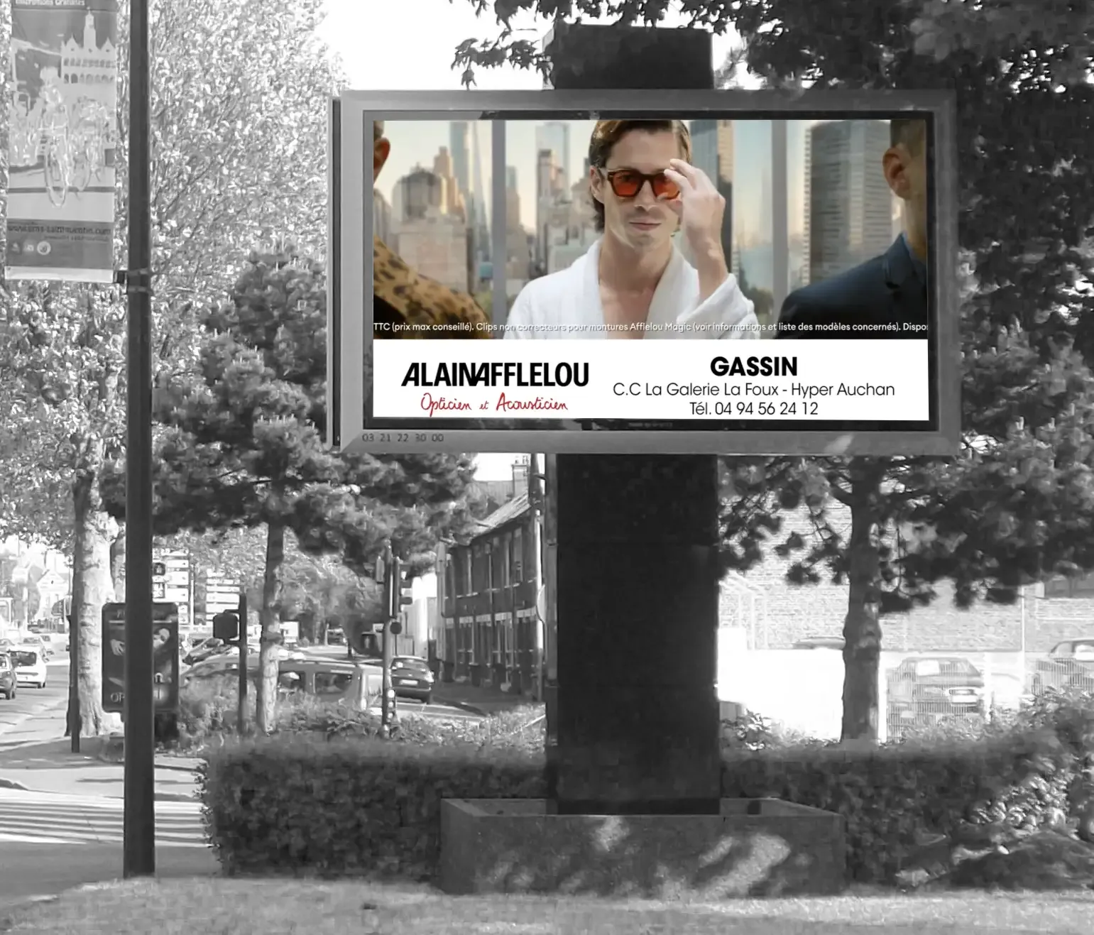 DOOH screens in Lyon
