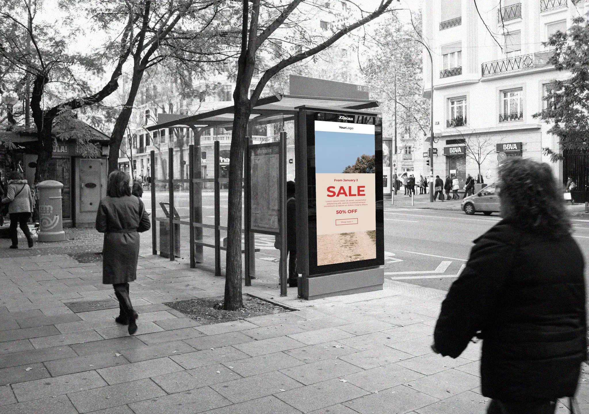 DOOH screens in Spain