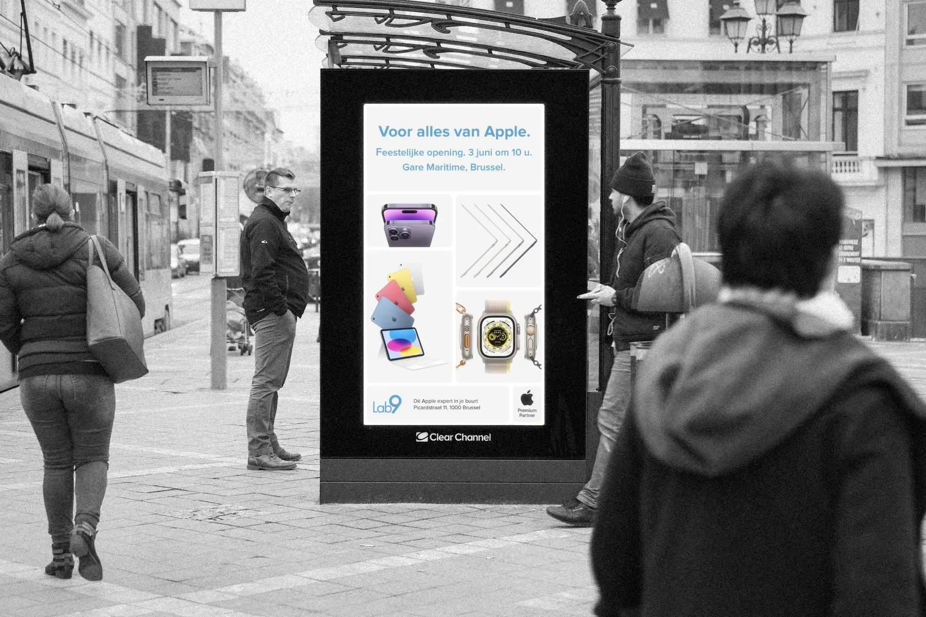 DOOH screens in Belgium